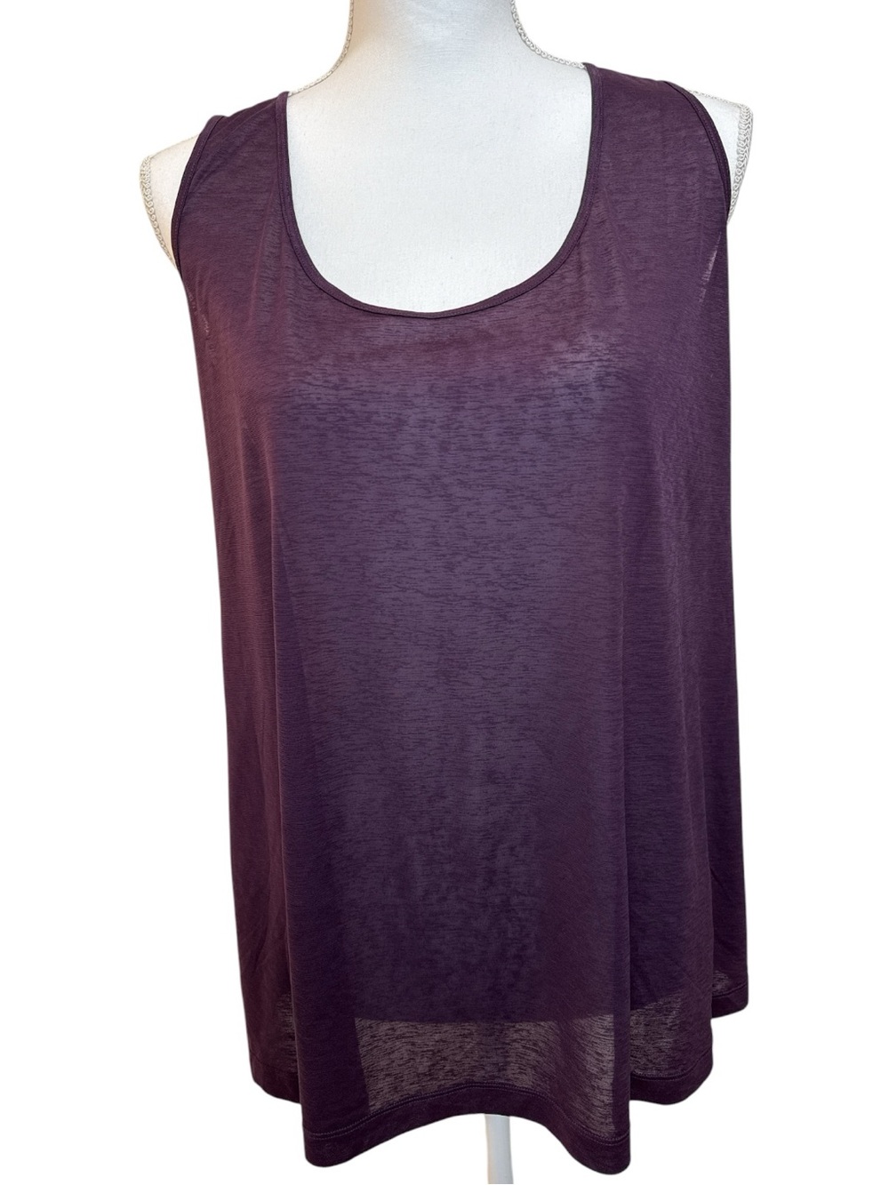 Athleta Deep Purple Tank Top size 3x